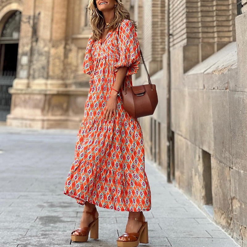 Robe Dalia – L’appel du soleil, avec élégance