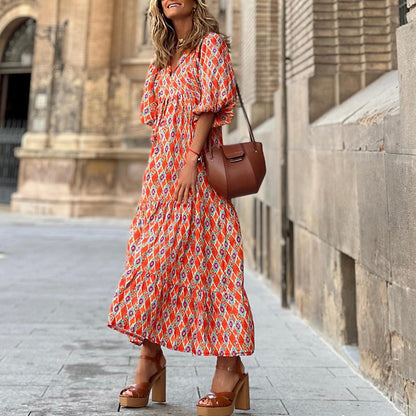 Robe Dalia – L’appel du soleil, avec élégance