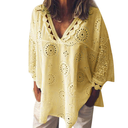 Blouse Clarine – La légèreté brodée du quotidien
