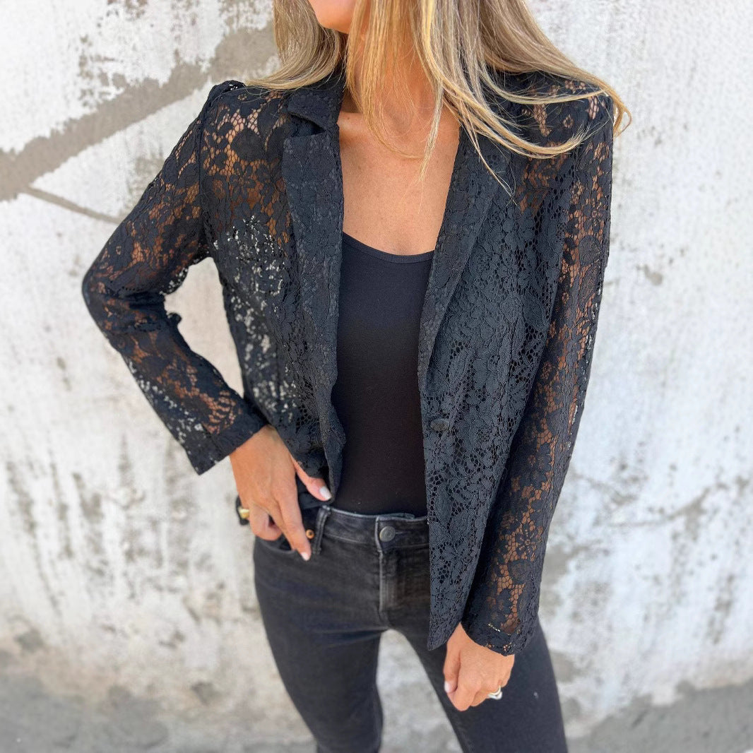Veste Dentelle — Dentelle & élégance