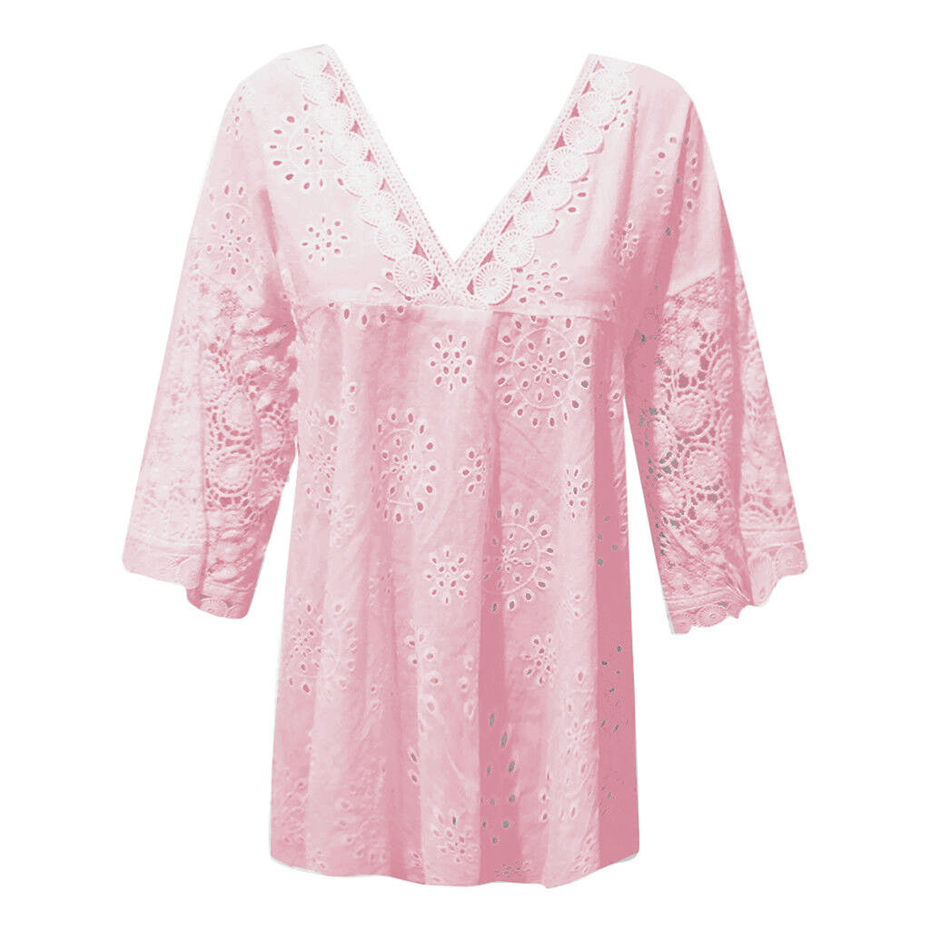 Blouse Clarine – La légèreté brodée du quotidien