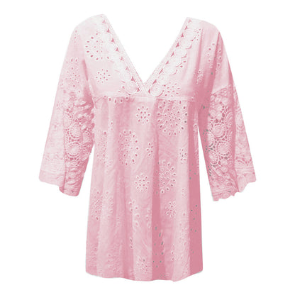 Blouse Clarine – La légèreté brodée du quotidien
