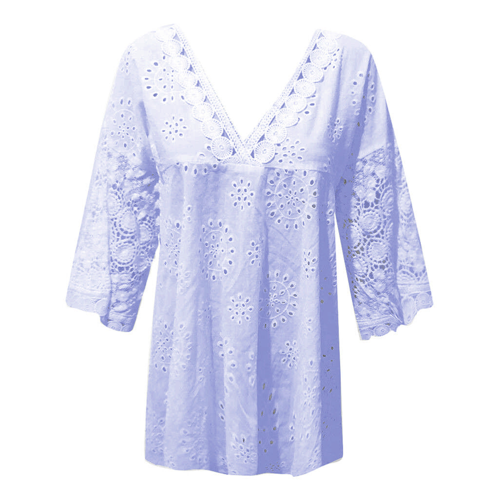 Blouse Clarine – La légèreté brodée du quotidien