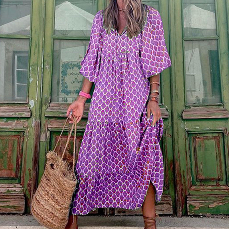 Robe Dalia – L’appel du soleil, avec élégance