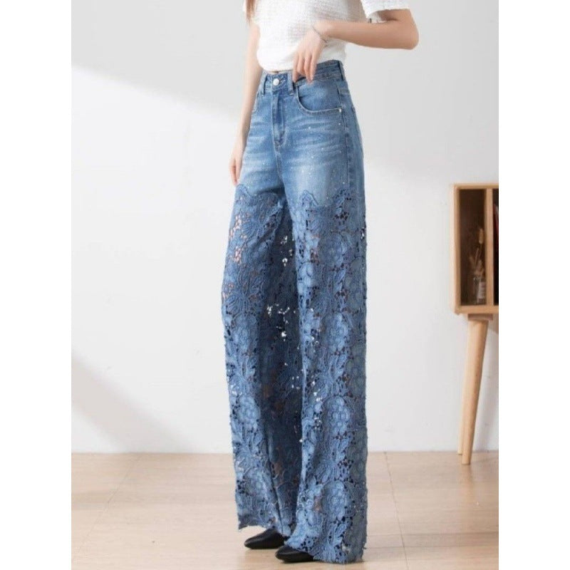 Pantalon Jean Muscari – L’audace en transparence maîtrisée