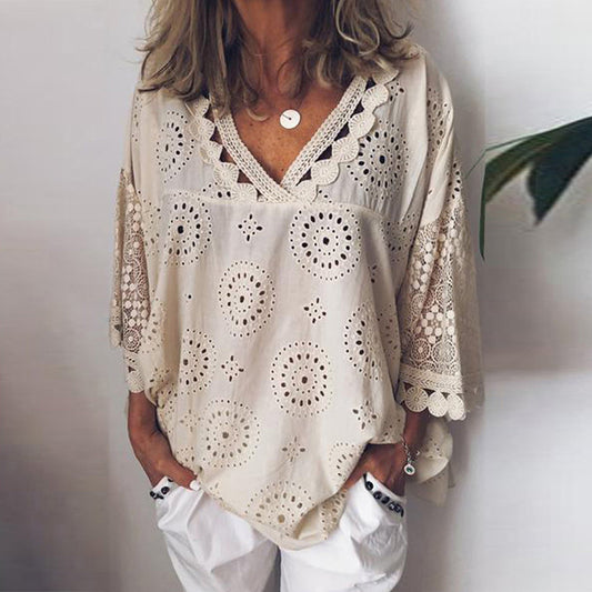 Blouse Clarine – La légèreté brodée du quotidien