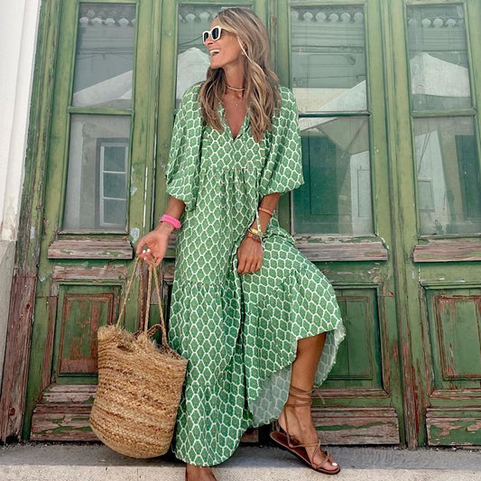 Robe Dalia – L’appel du soleil, avec élégance