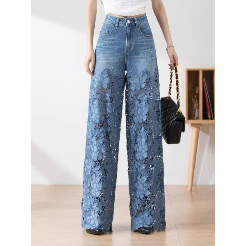 Pantalon Jean Muscari – L’audace en transparence maîtrisée