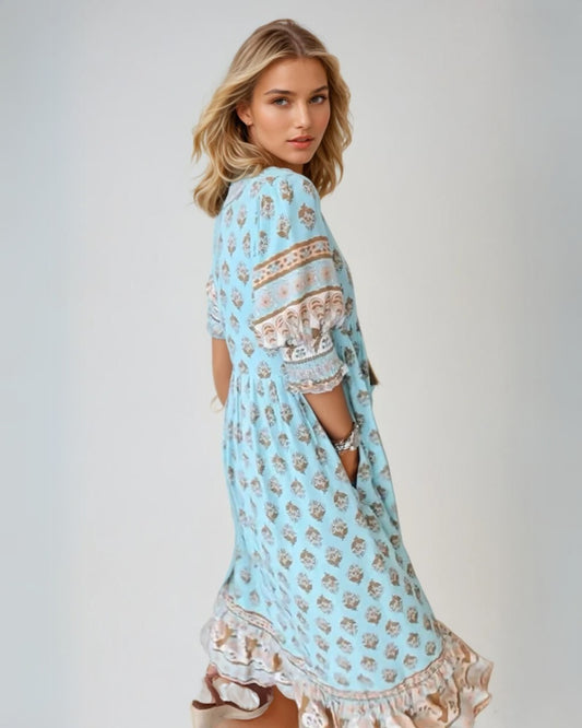 Robe Saona — L'évasion à fleur de peau