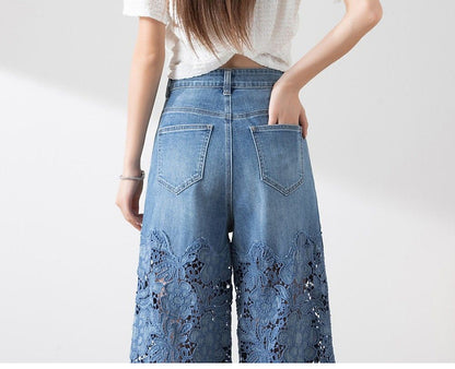 Pantalon Jean Muscari – L’audace en transparence maîtrisée