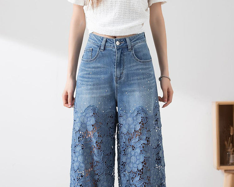 Pantalon Jean Muscari – L’audace en transparence maîtrisée