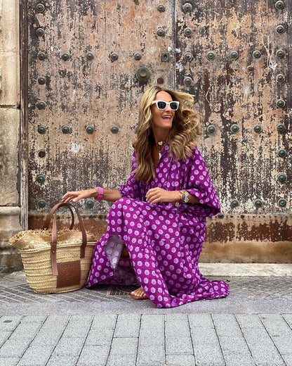 Robe Dalia – L’appel du soleil, avec élégance