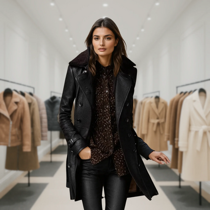 Manteau Erina — L’audace raffinée