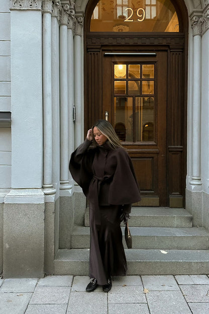 Manteau Cyra — Allure sculptée