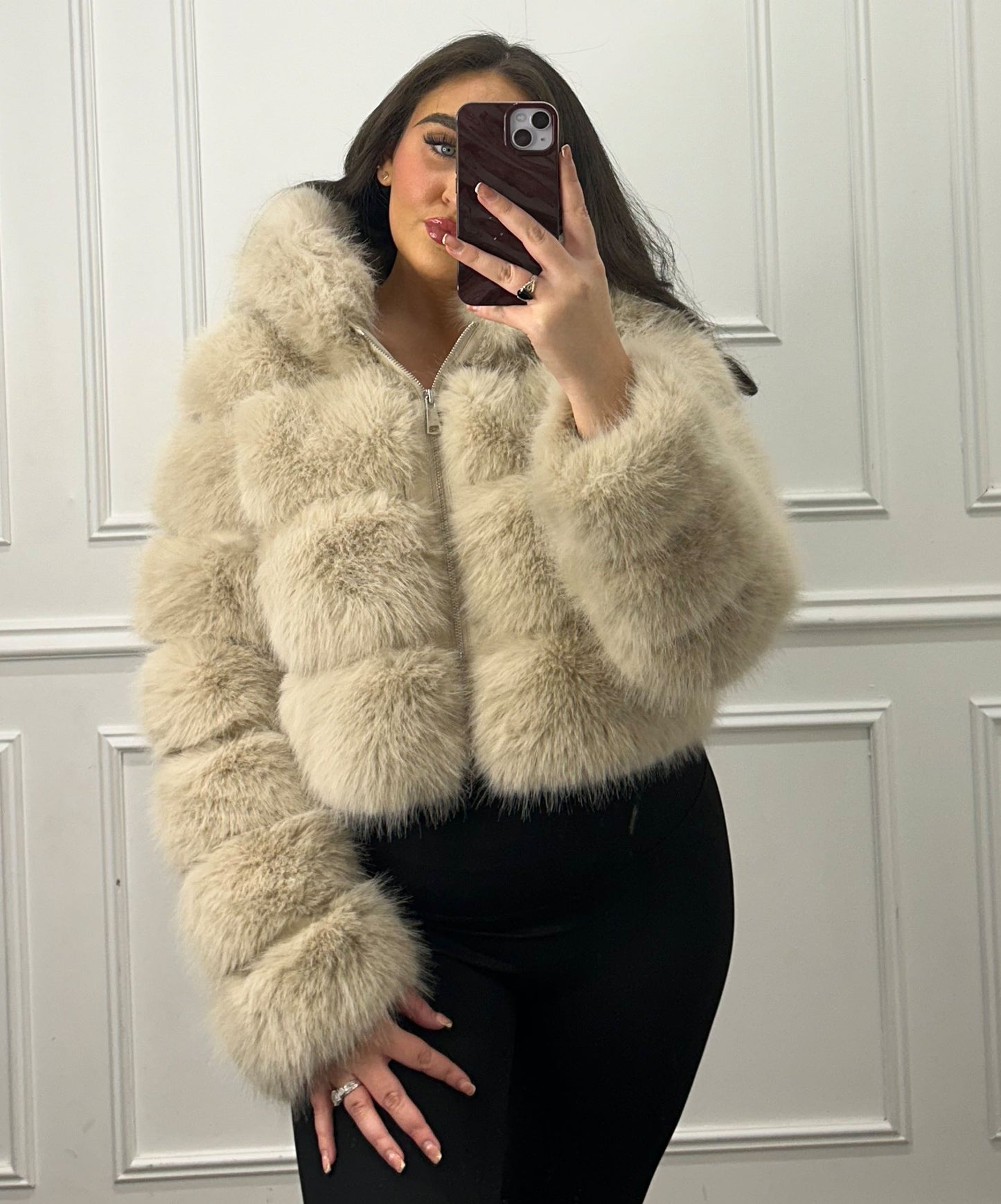 Manteau Iréna — Douceur Nuage