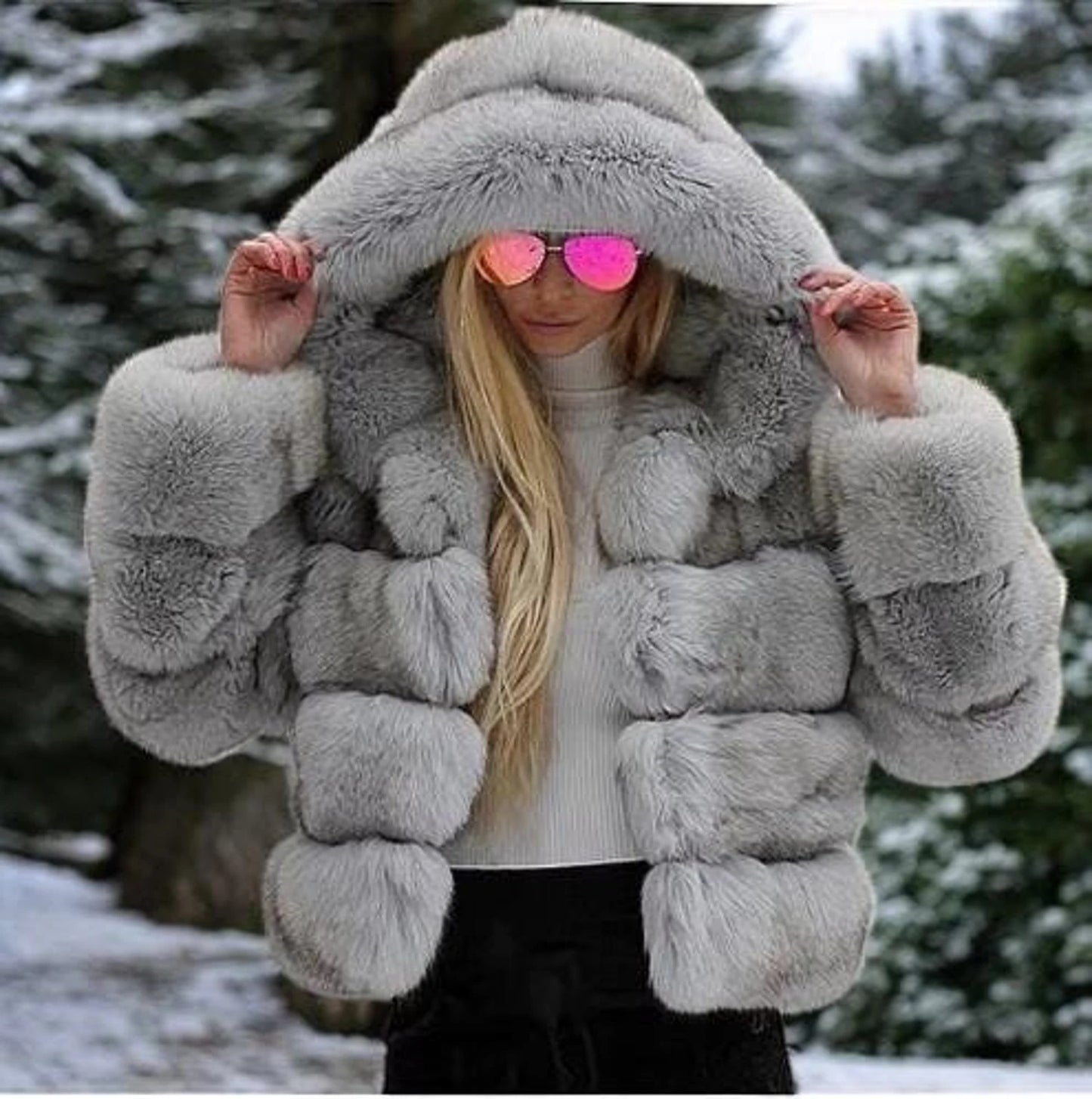 Manteau Iréna — Douceur Nuage