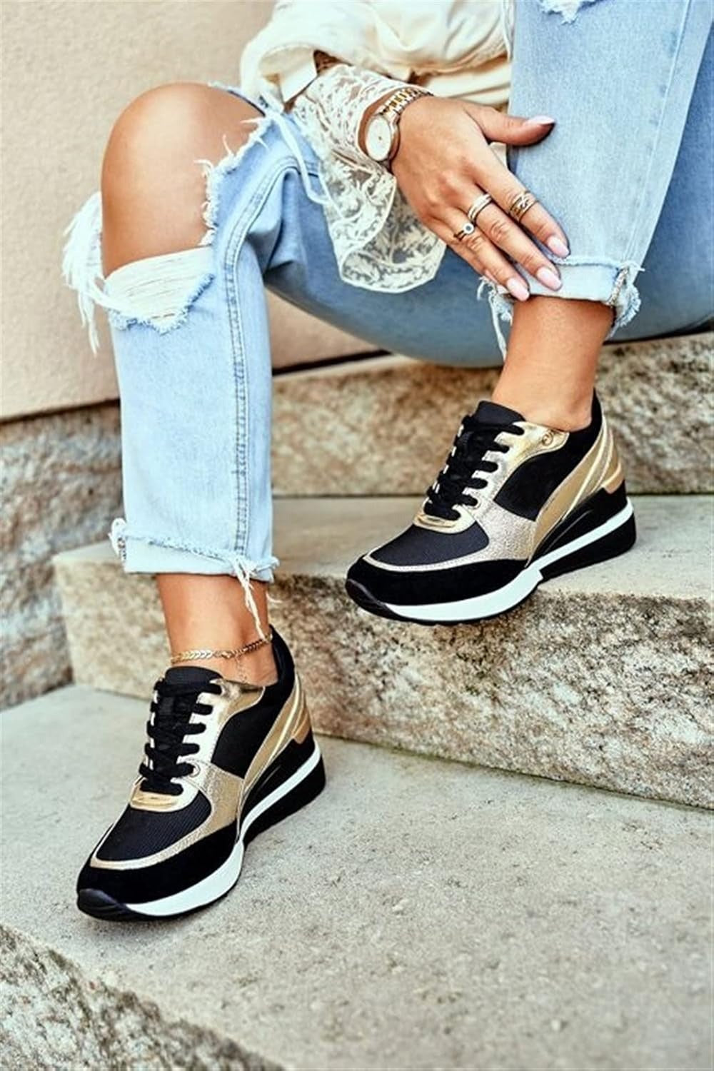 Sneakers Oria — Éclat quotidien